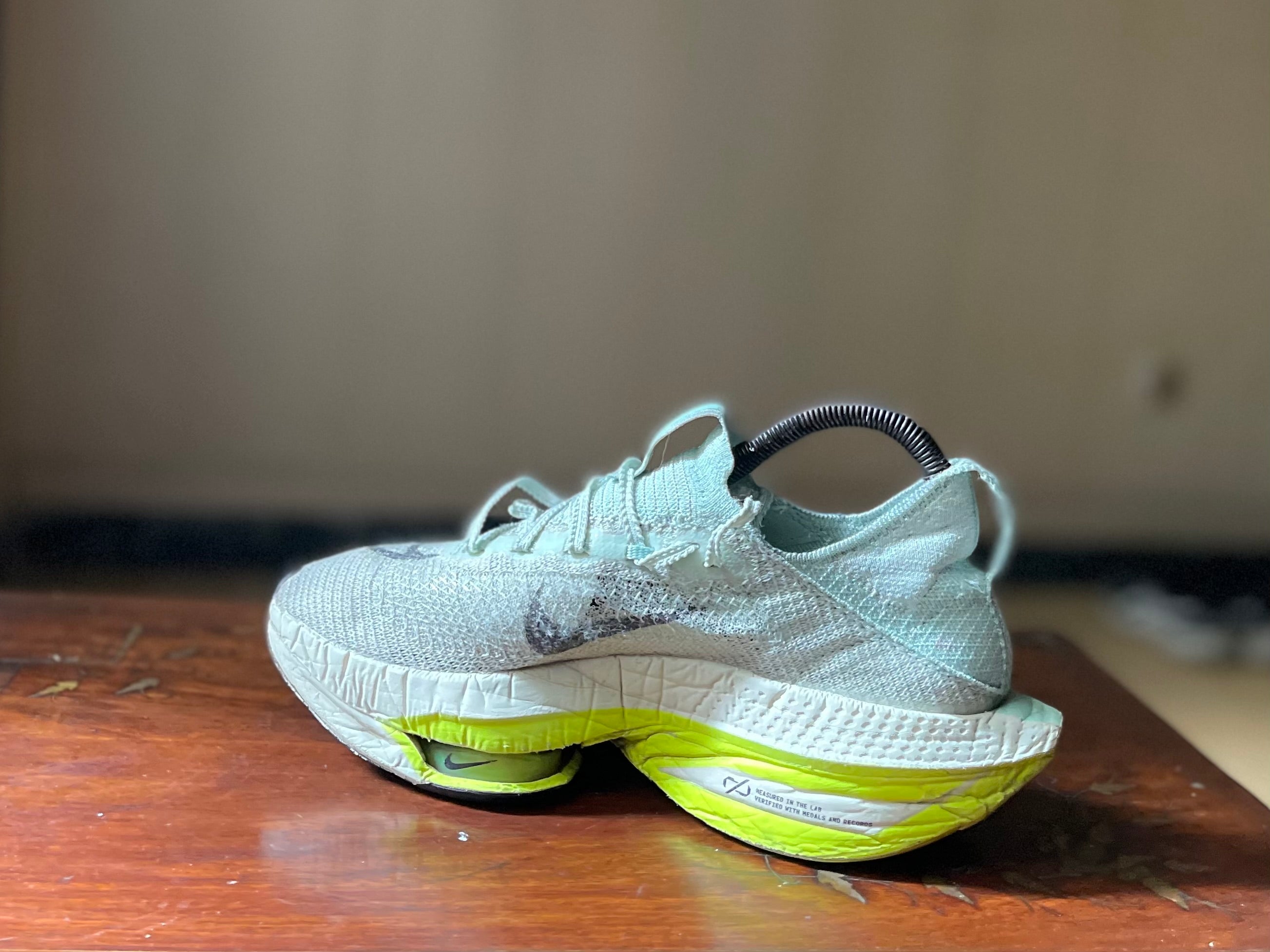 ORIGINAL Nike AirZoom AlphaFly Next% 2 Mint Foam Barely Green (CARBON PLATED)