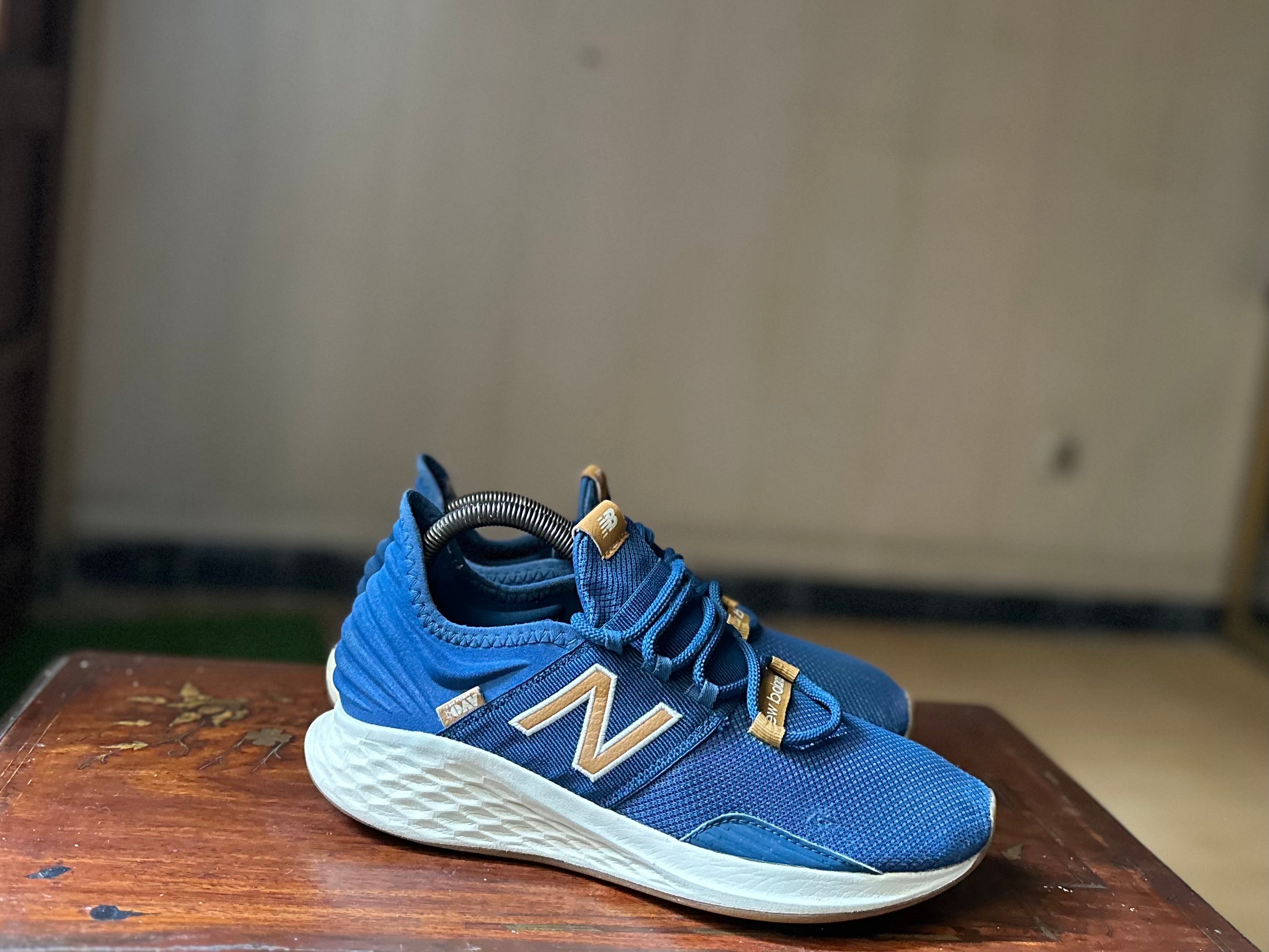 ORIGINAL New Balance FreshFoam Roav Backpack LightBlue Uk size: 7.5
Eu: 41 Condition: 8.5/10
