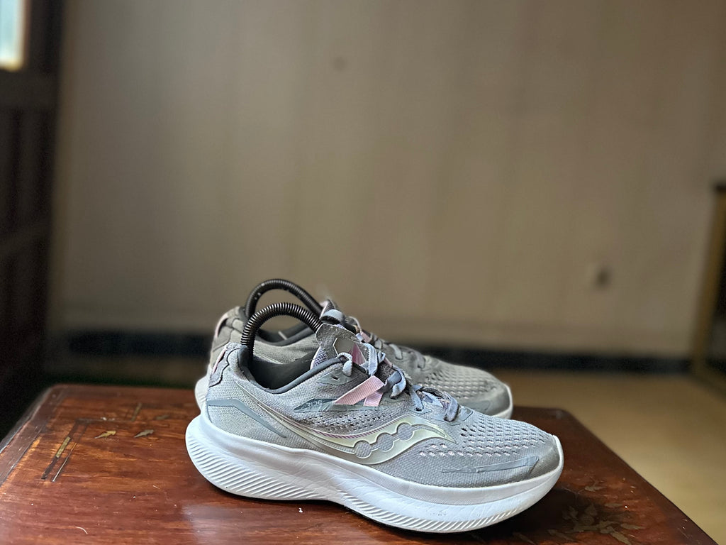 ORIGINAL Saucony Ride 15 Alloy Quartz Uk size: 5.5 Eu: 38.5