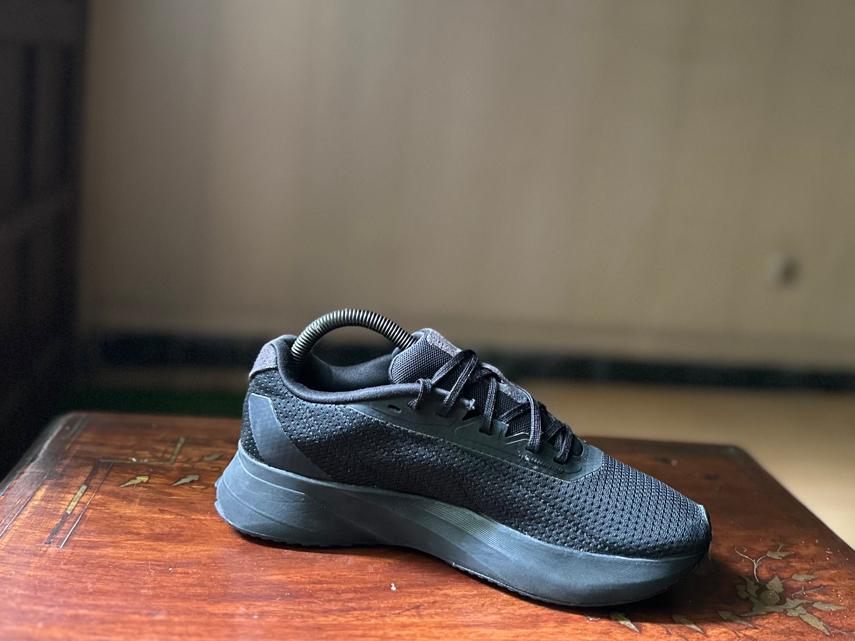 ORIGINAL Adidas Duramo SL Triple Black Uk size: 6.5 Eu: 40