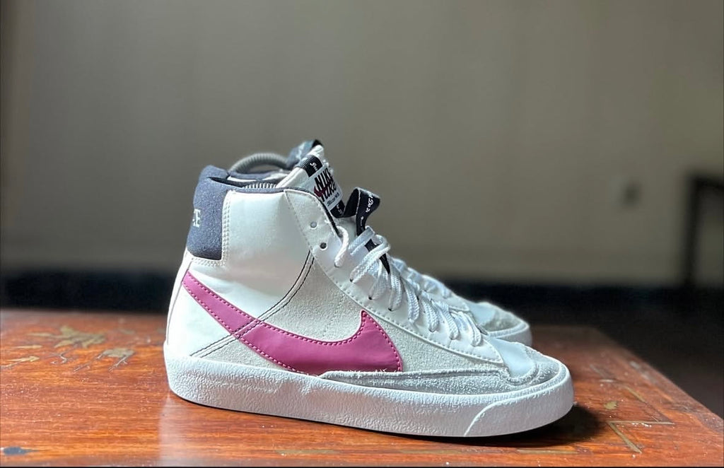 ORIGINAL Nike Blazer Mid White Rush Maroon