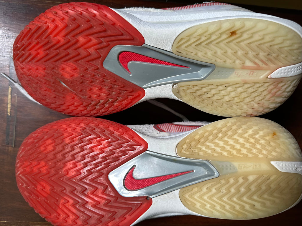ORIGINAL Nike GT Cut 3 White Picante Red Uk size: 7.5 Eu: 42