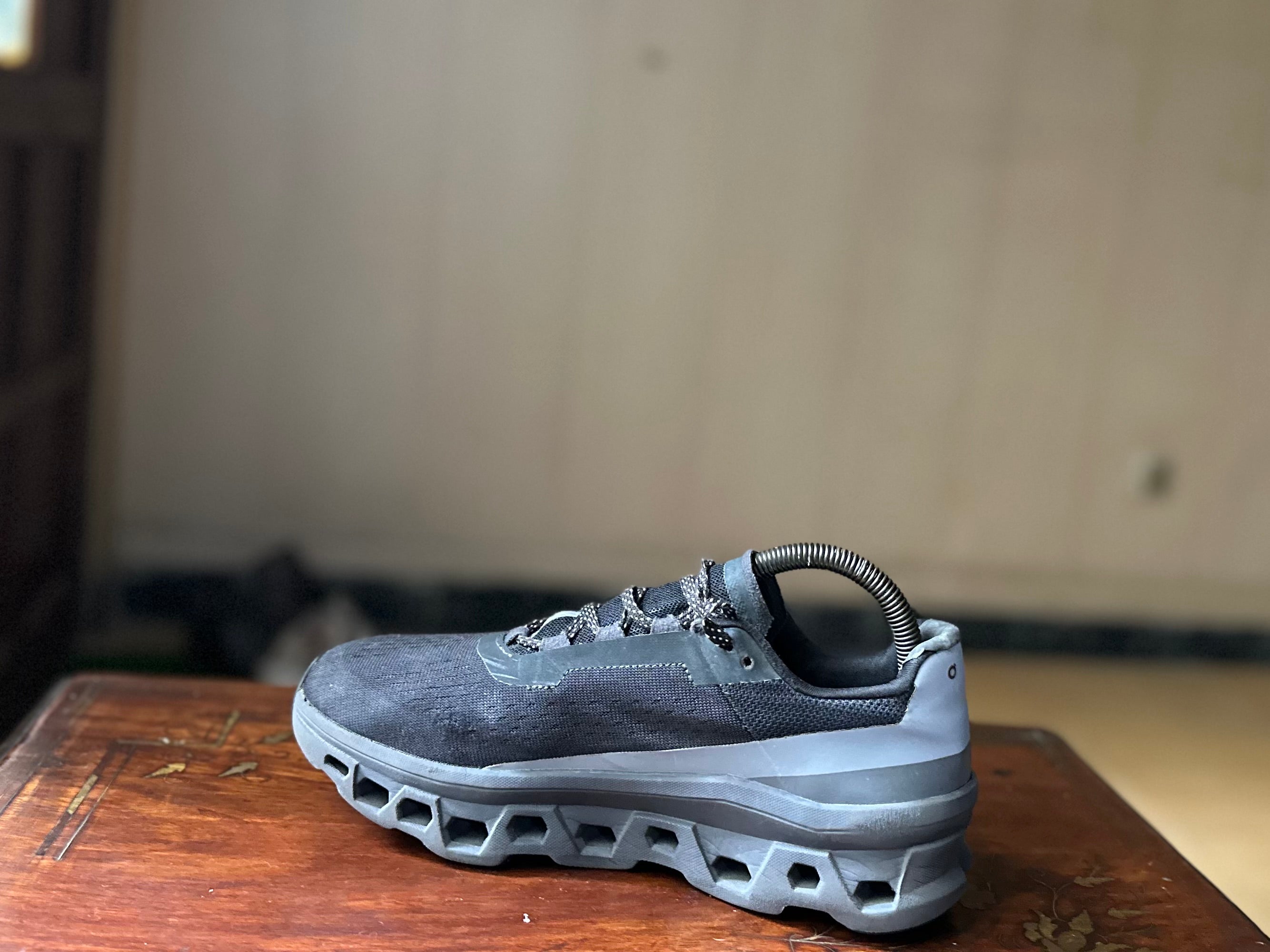 ORIGINAL On CloudMonster 2 Lumos Reflective Black Uk size: 7 Eu: 40.5