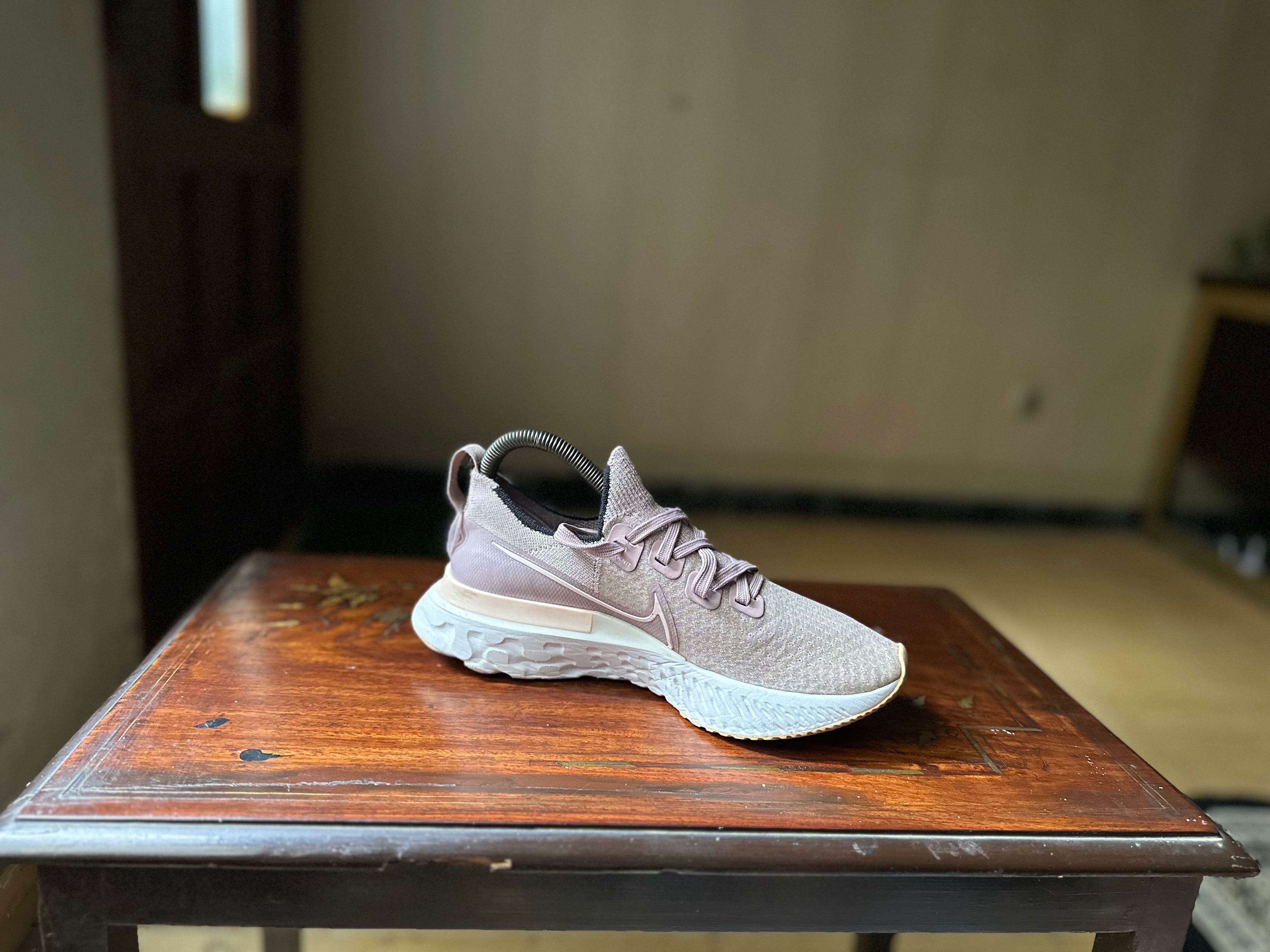 ORIGINAL Nike Infinity Run FlyKnit Plum Fog Uk size: 4.5 Eu: 37.5