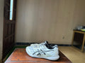 ORIGINAL Asics Gel-Tactic 12 White/Black Uk size: 11 Eu: 46
Condition: 9.5/10