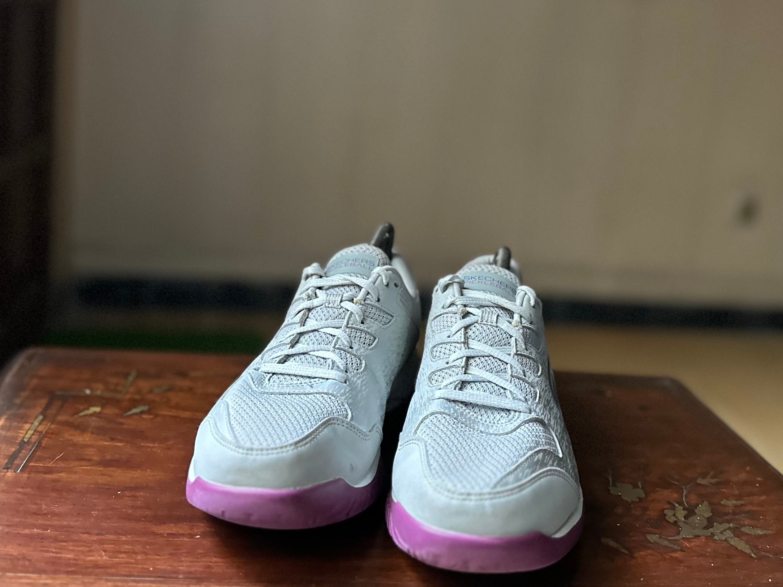 ORIGINAL Sketchers Viper Court Grey/CourtPurple Uk size: 6
Eu: 39