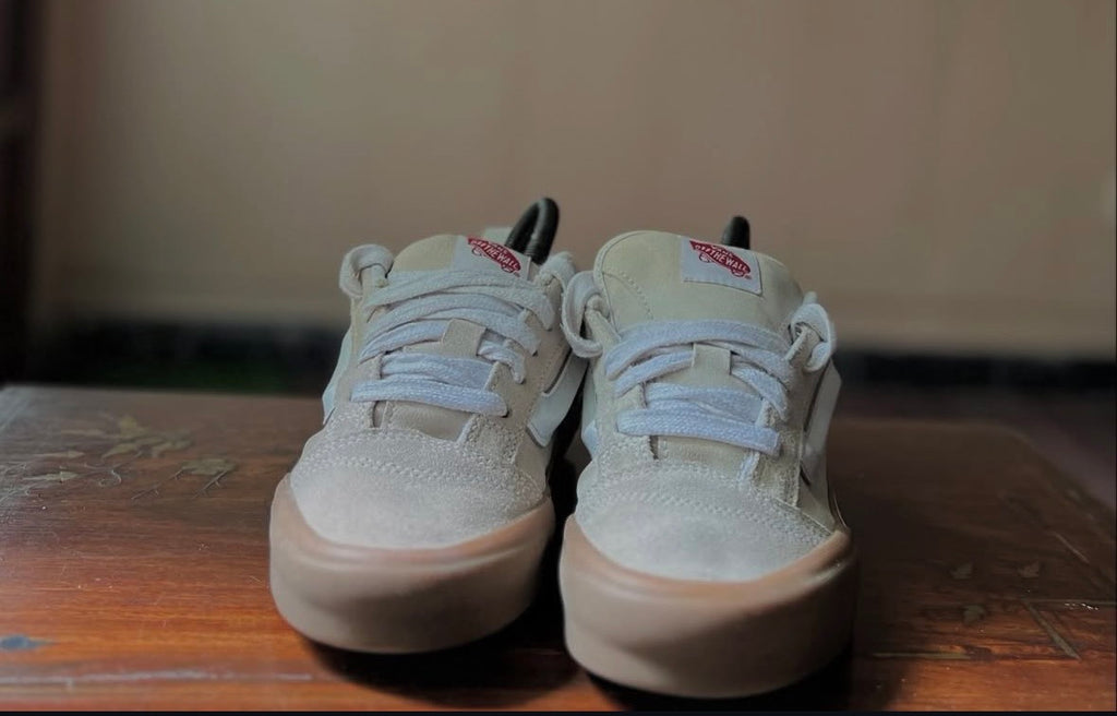 ORIGINAL Vans Knu School White Gum