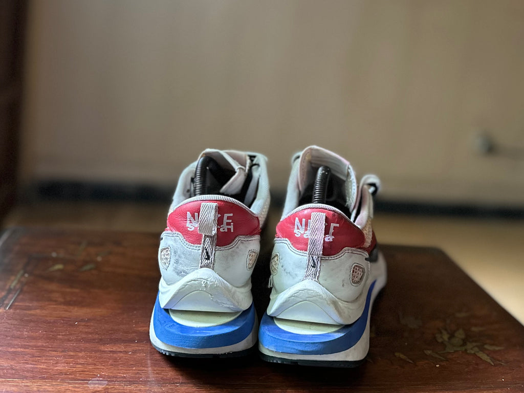 ORIGINAL Nike X Sacai VaporWaffle Sail Royal Uk size: 8
Eu: 42.5