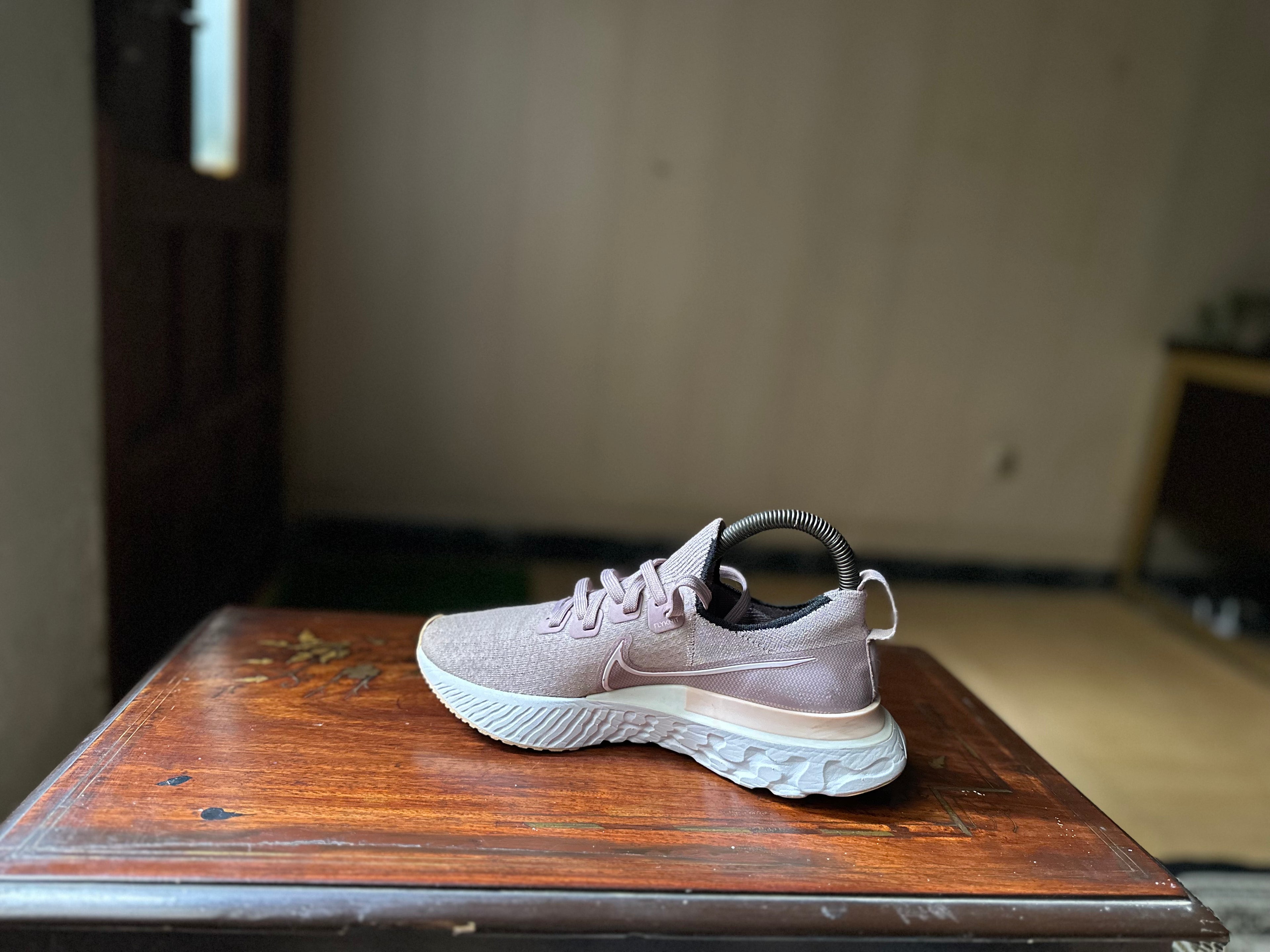 ORIGINAL Nike Infinity Run FlyKnit Plum Fog Uk size: 4.5 Eu: 37.5