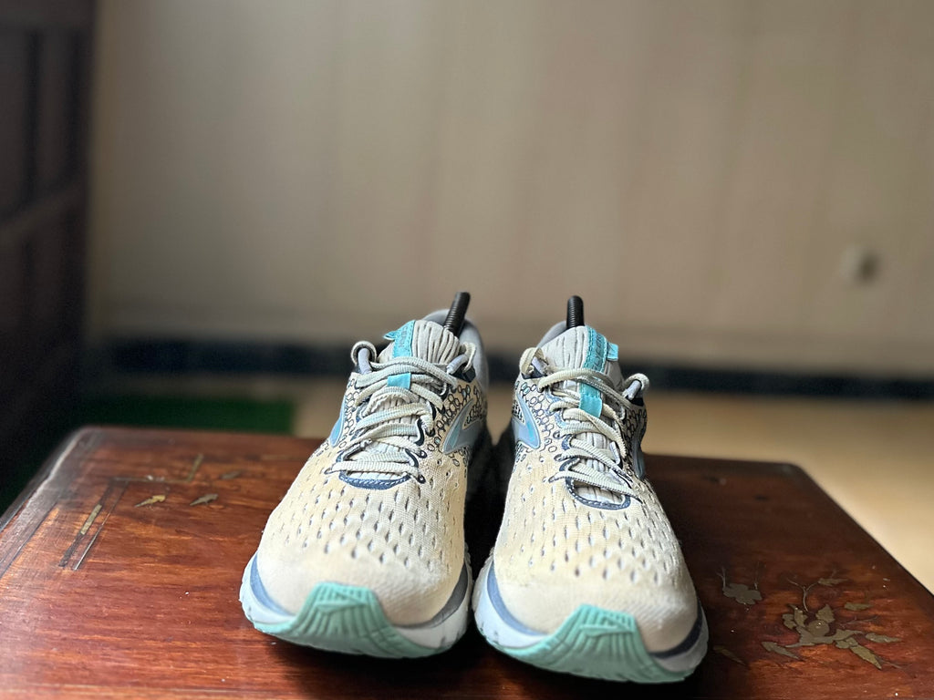 ORIGINAL Brooks Running Glycerin 7 Grey/Aqua Uk size: 7 Eu: 41