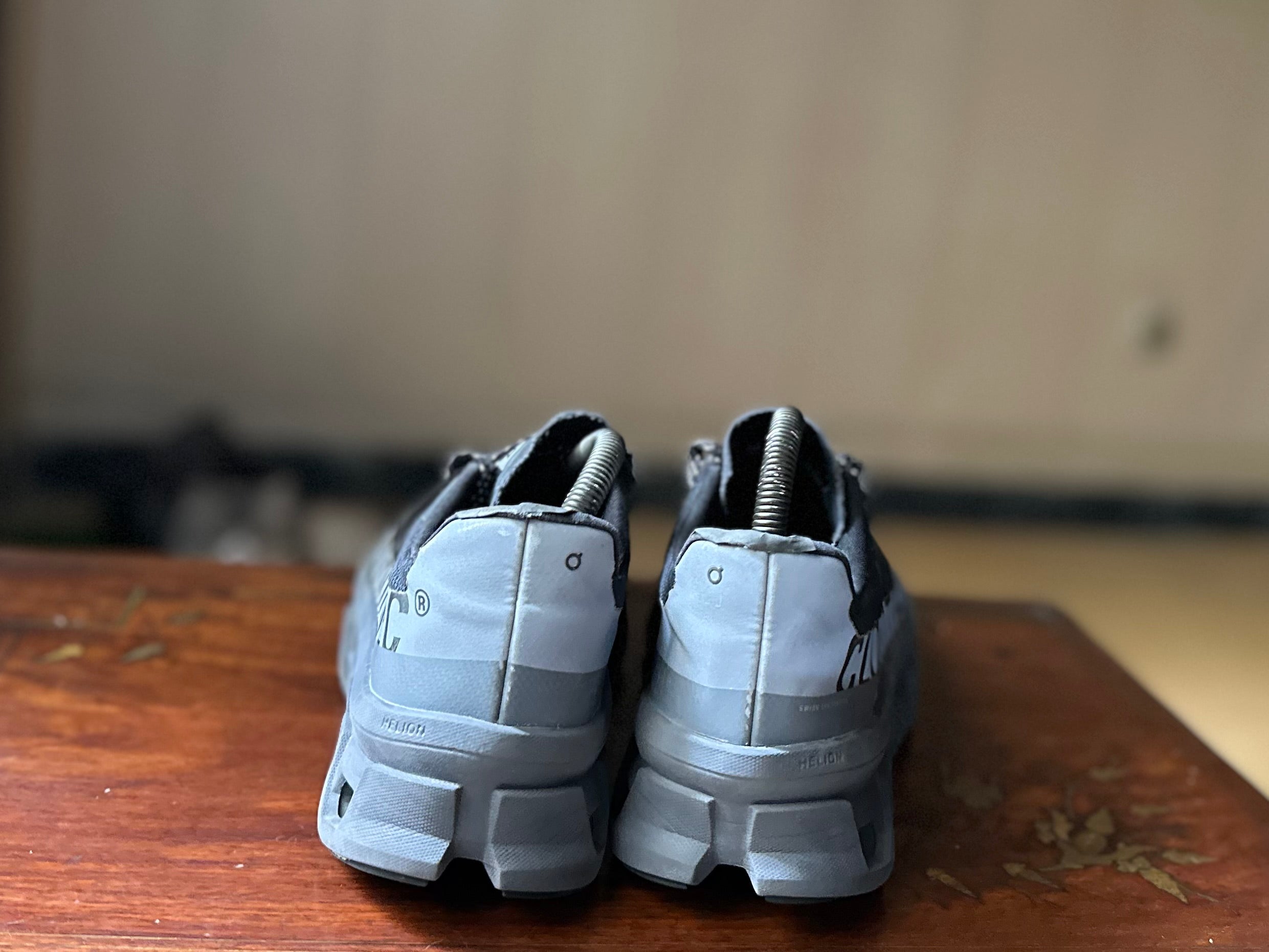 ORIGINAL On CloudMonster 2 Lumos Reflective Black Uk size: 7 Eu: 40.5