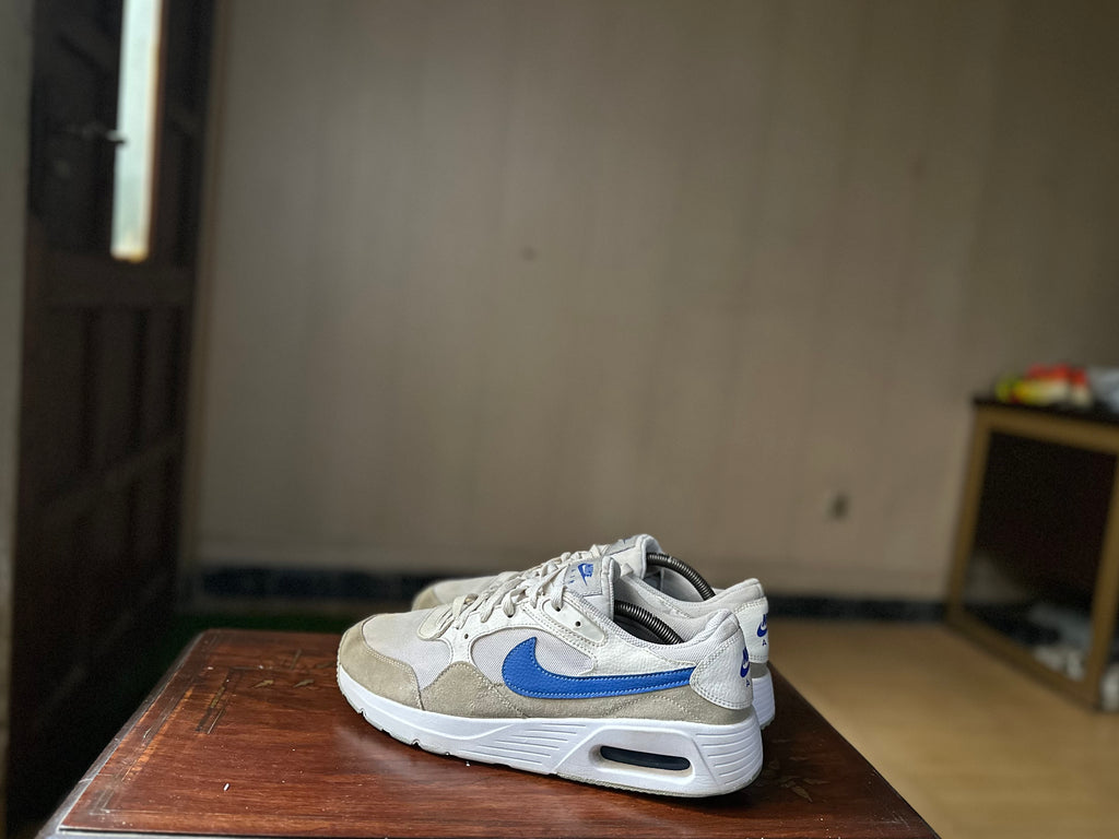ORIGINAL Nike AirMax SC White Game Royal Uk size: 10 Eu: 45