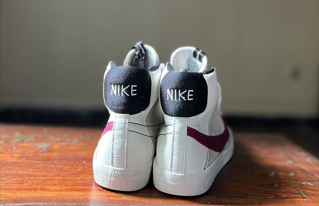 ORIGINAL Nike Blazer Mid White Rush Maroon