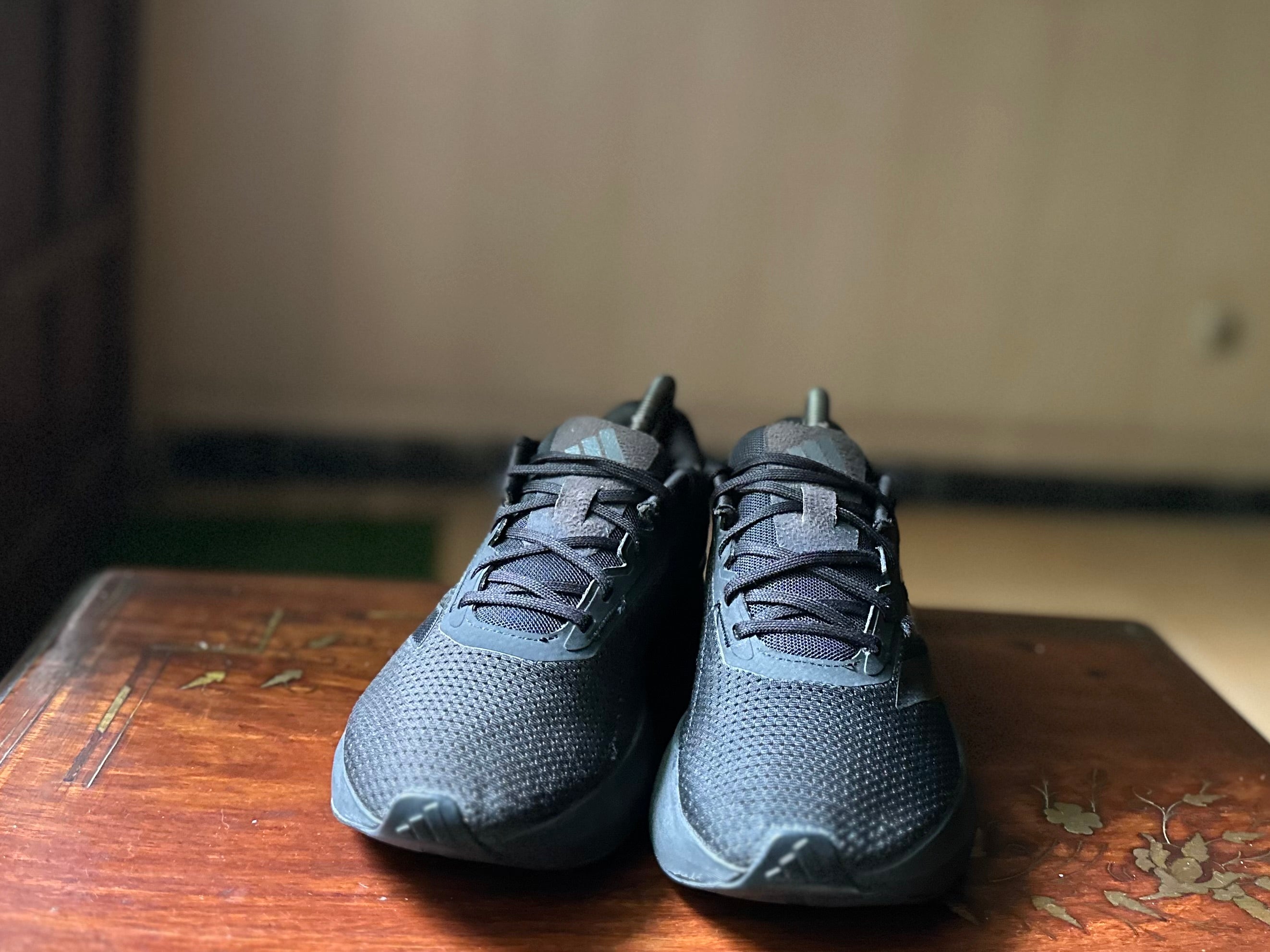 ORIGINAL Adidas Duramo SL Triple Black Uk size: 6.5 Eu: 40
