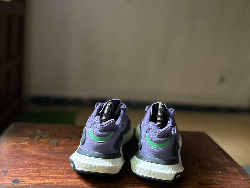 ORIGINAL Adidas WomenDay Purple Green Uk size: 5
Eu: 38