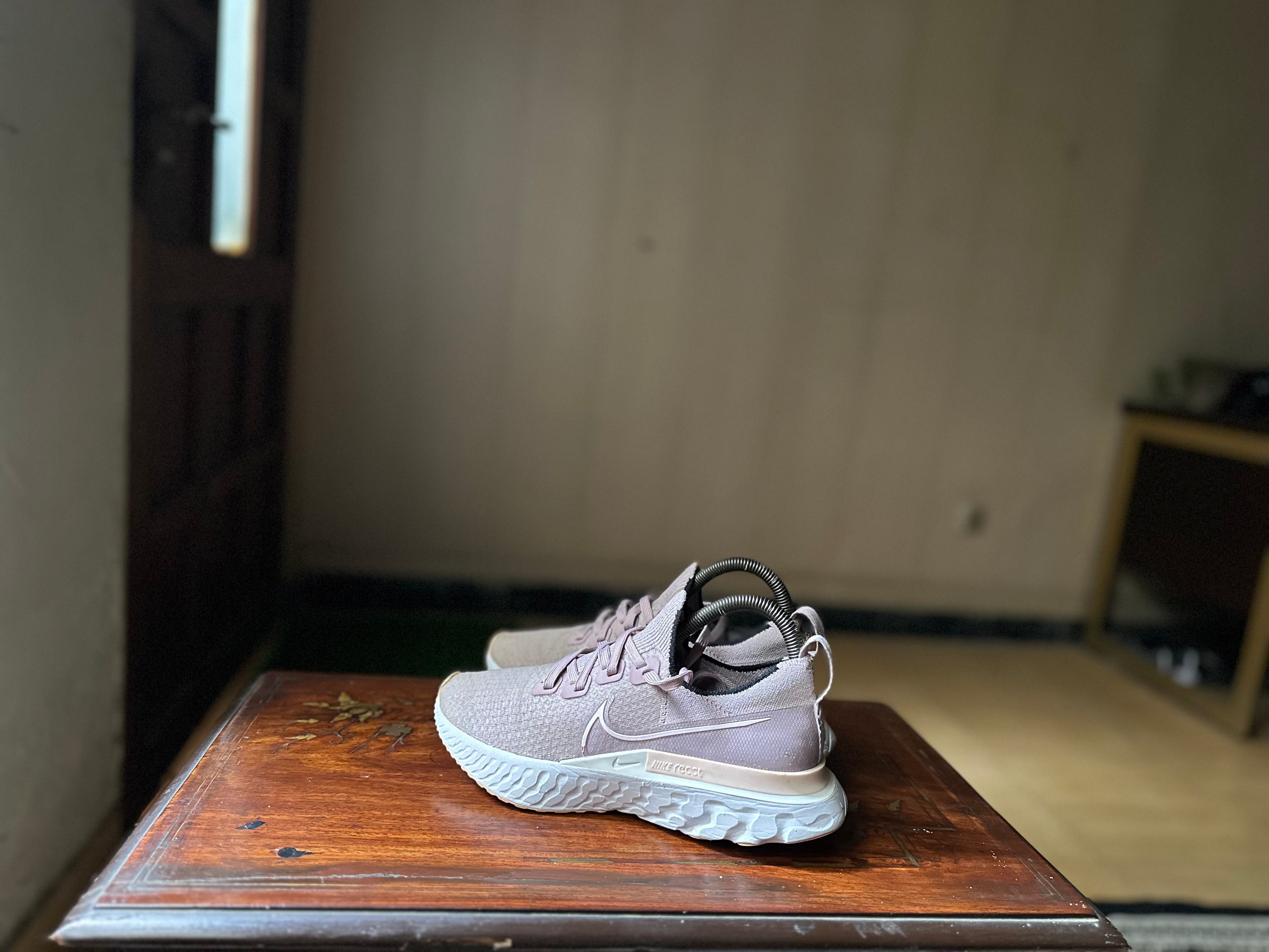ORIGINAL Nike Infinity Run FlyKnit Plum Fog Uk size: 4.5 Eu: 37.5