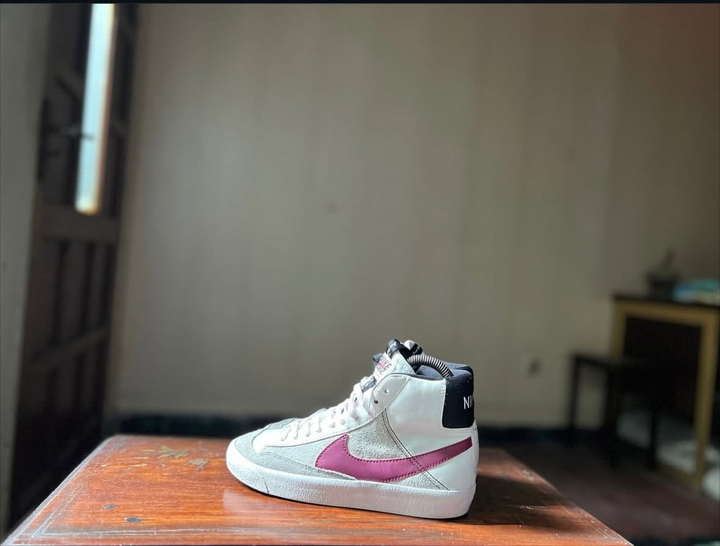 ORIGINAL Nike Blazer Mid White Rush Maroon
