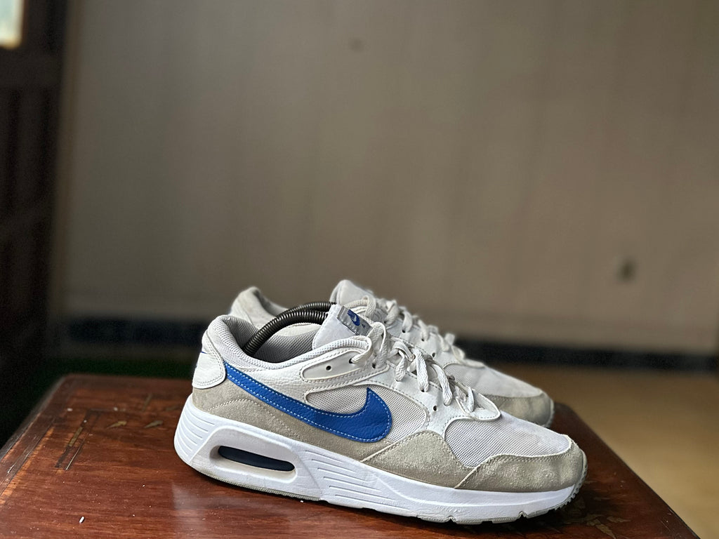 ORIGINAL Nike AirMax SC White Game Royal Uk size: 10 Eu: 45