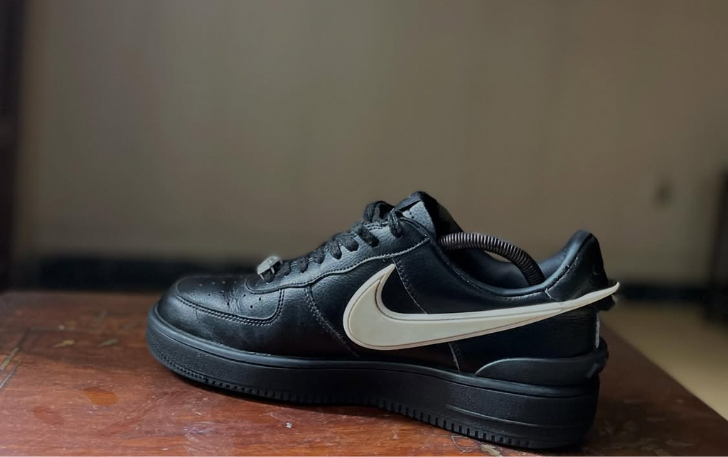 ORIGINAL Ambush X Nike AirForce 1 Black/White Swoosh