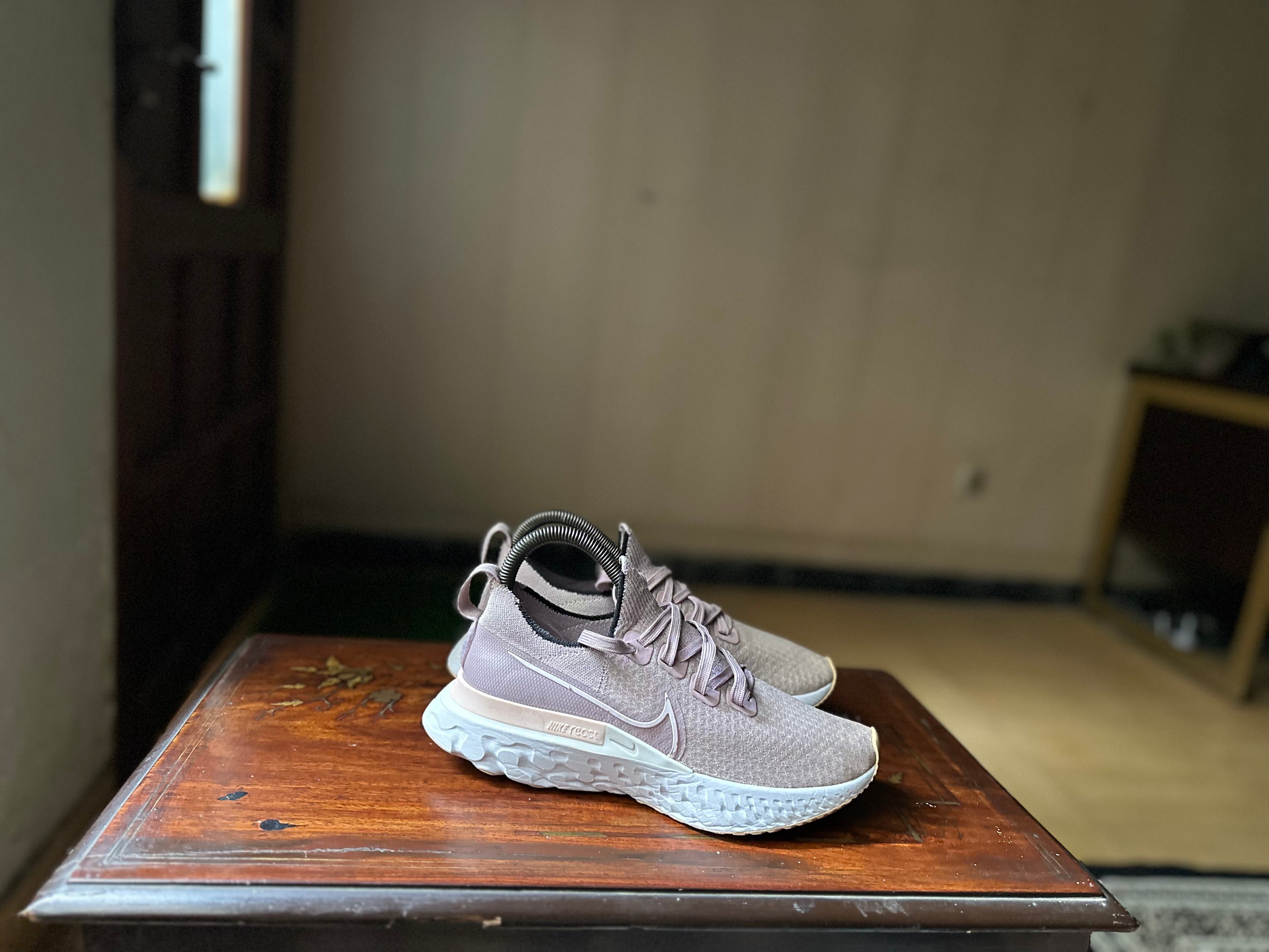 ORIGINAL Nike Infinity Run FlyKnit Plum Fog Uk size: 4.5 Eu: 37.5