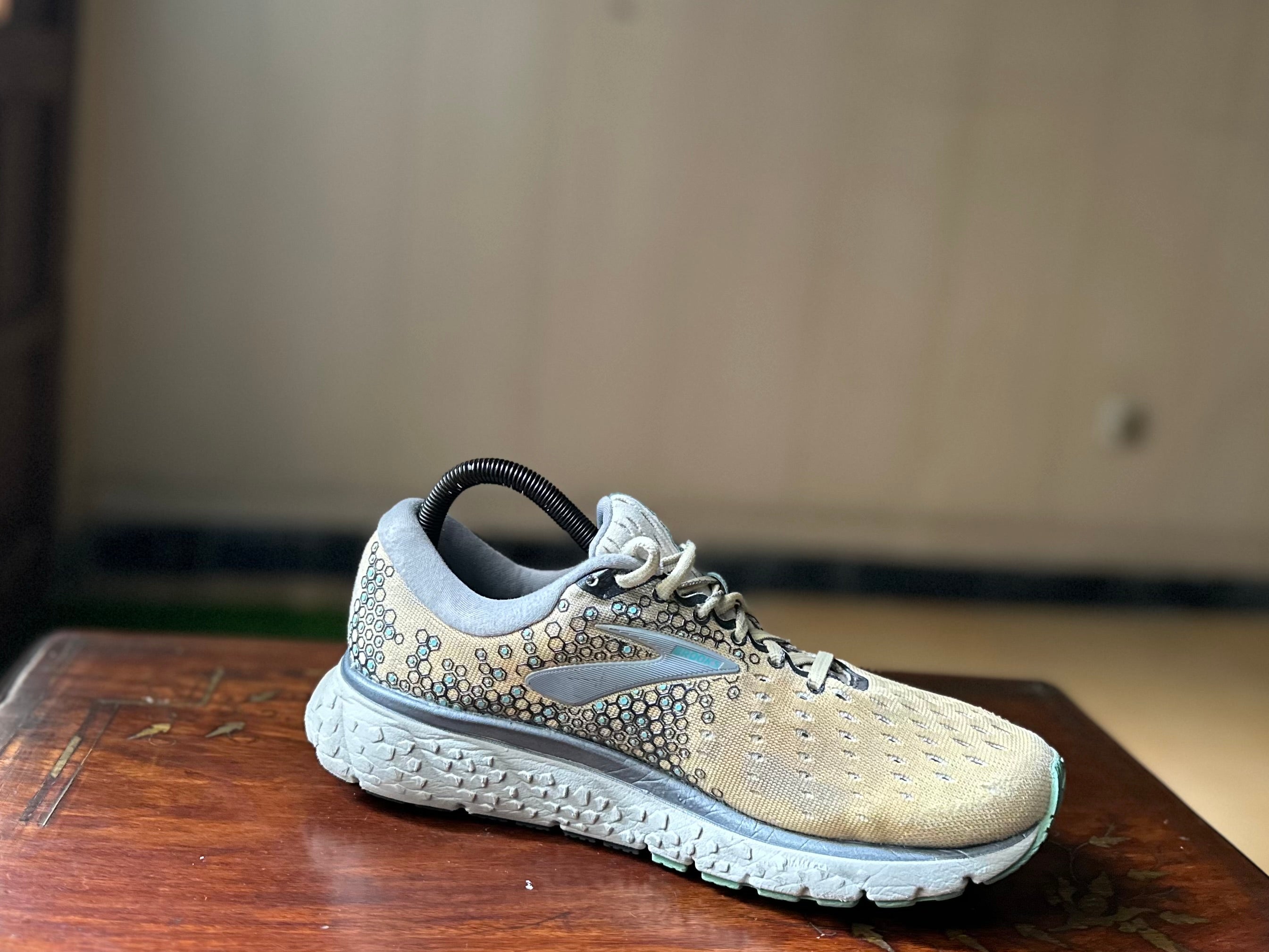 ORIGINAL Brooks Running Glycerin 7 Grey/Aqua Uk size: 7 Eu: 41