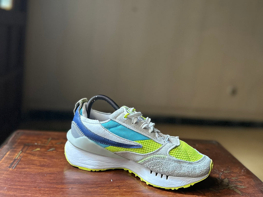 ORIGINAL Fila Renno N Generation White/Blue/Lime Uk size: 6 Eu: 40