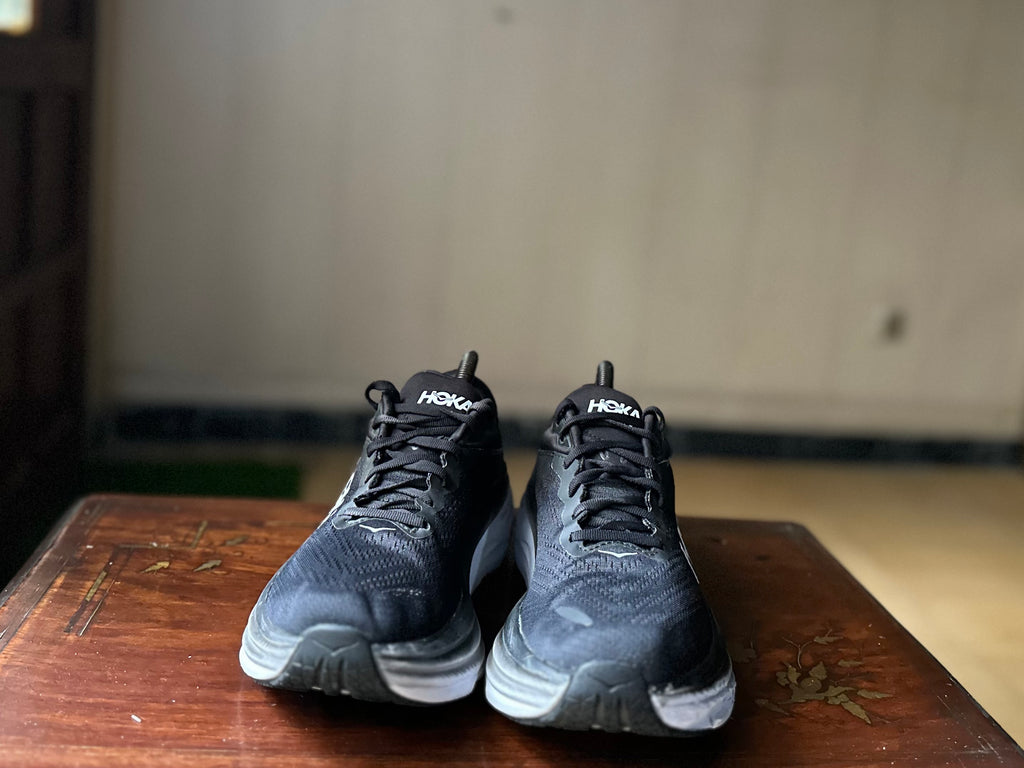 ORIGINAL Hoka Bondi 8 Black/White