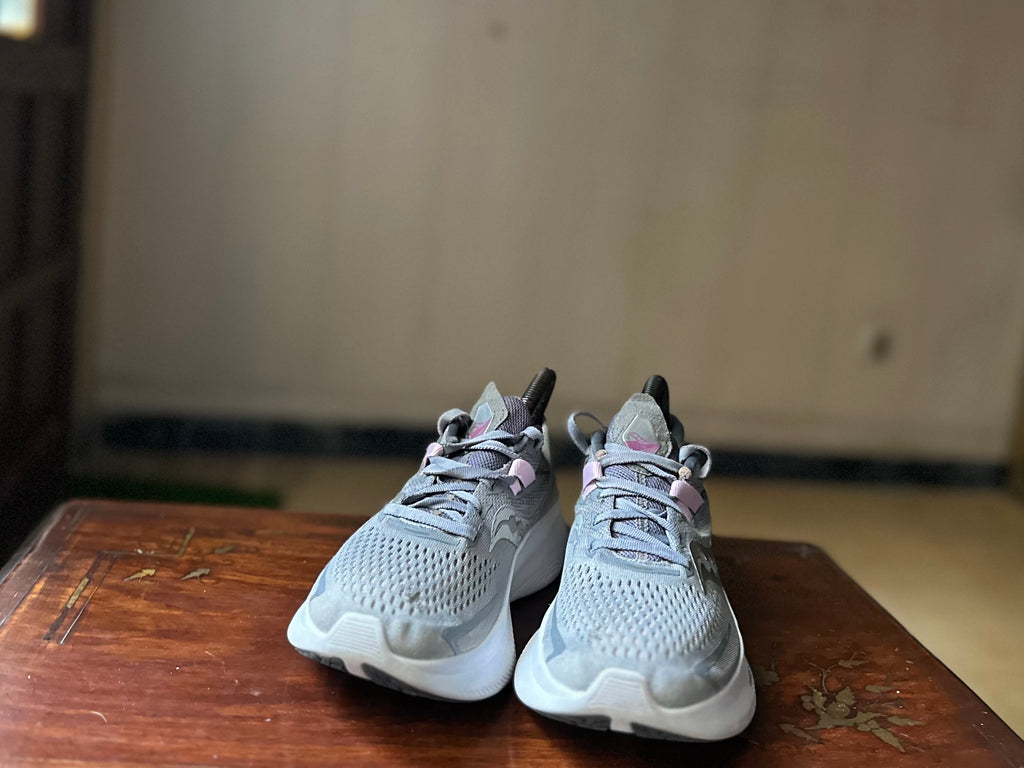 ORIGINAL Saucony Ride 15 Alloy Quartz Uk size: 5.5 Eu: 38.5