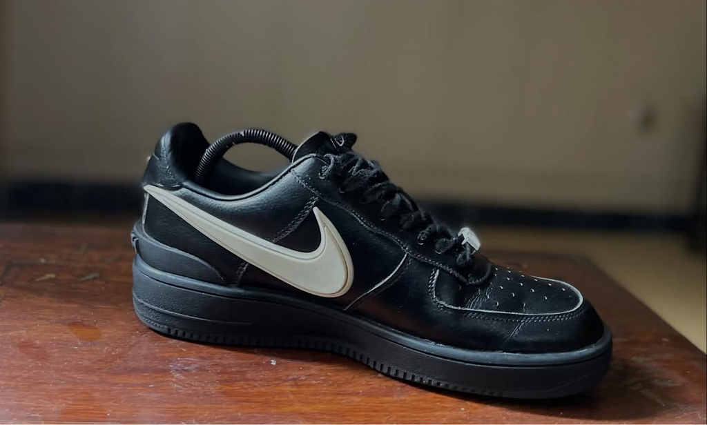 ORIGINAL Ambush X Nike AirForce 1 Black/White Swoosh